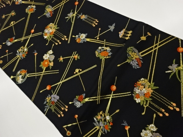 Japanese Kimono / Fukuro Obi Silk